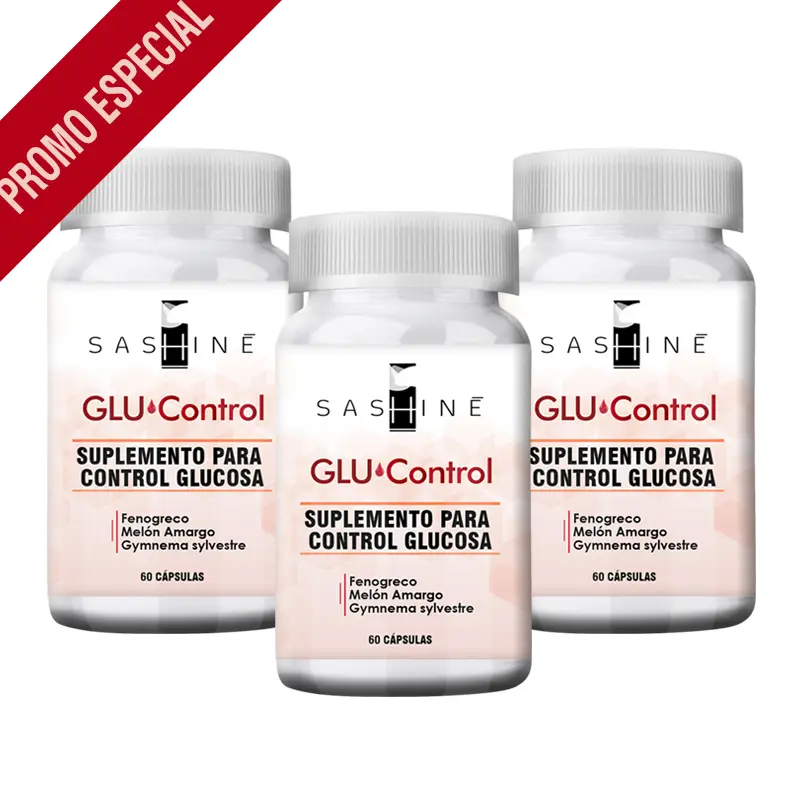 SASHINE GLU CONTROL PAQ 3 PZS