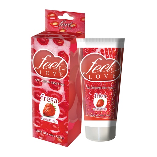 [FEEL-FRES] Lubricante Feel Love 60ml FRESA