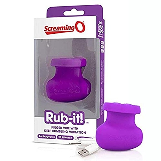 [ARI-PU-101] JUGUETES - Rub-It Finger Vibe With 20 Function Purple