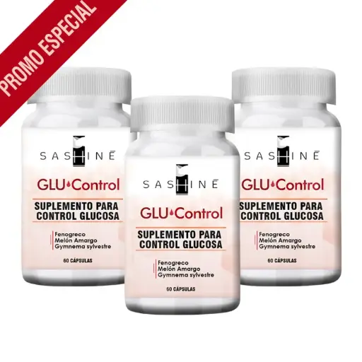 SASHINE GLU CONTROL PAQ 3 PZS